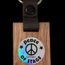 Peace of Stage Woodstock Logo Key Ring