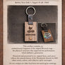 Peace of Stage Woodstock Logo Key Ring