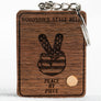 Peace of Stage Key Chains