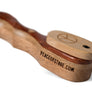 Wooden Peace Pipe with Piece of 1969 Woodstock Stage