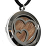 1969 Woodstock Stage Heart Locket Necklace
