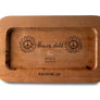 Wooden Cigarette Rolling Trays with Piece of 1969 Woodstock Stage Embedded (Choose From 4 Styles)