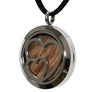 1969 Woodstock Stage Heart Locket Necklace