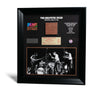 Limited Edition Jimi Hendrix Frame with Piece of 1969 Woodstock Stage and Original Ticket