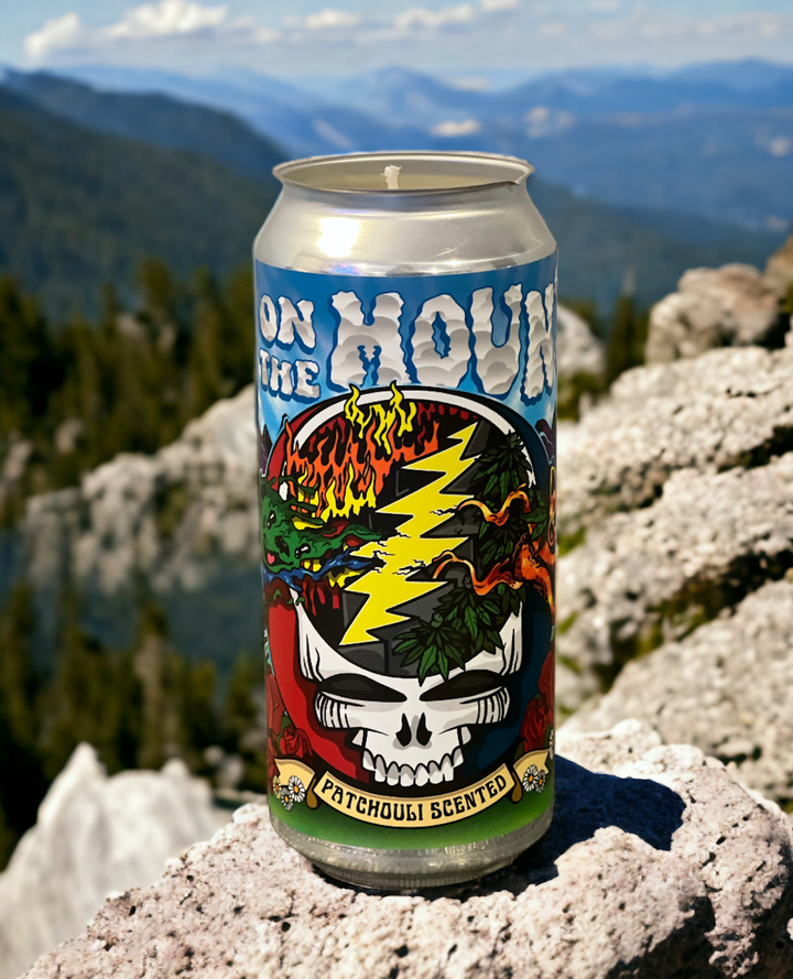 Grateful Dead "Fire on the Mountain" Patchouli-Scented CANdle