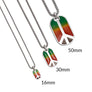 Carlos Santana’s Epoxy Peace Pendant made with Original Woodstock Stage Stardust