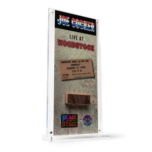 Woodstock Stage Artist Acrylic Frame