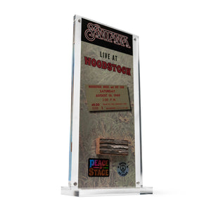 Woodstock Stage Artist Acrylic Frame