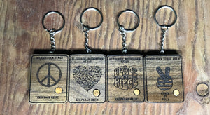 Peace of Stage Key Chain Relics 