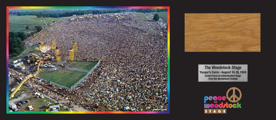 Aerial - Peace of Stage Collectibles #1 - Collectibles #1 - Peace Of Stage - Peace Of Woodstock Stage
