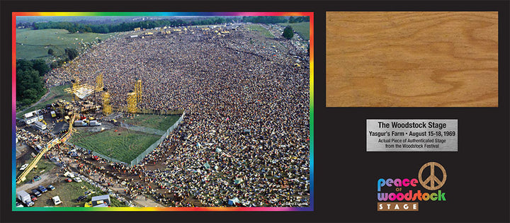 Aerial - Peace of Stage Collectibles #1 - Collectibles #1 - Peace Of Stage - Peace Of Woodstock Stage