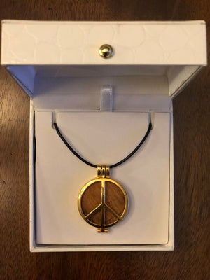 Sterling Silver and Gold Plated Peace Pendants - The Stage - Peace Of Stage LLC - Peace Of Woodstock Stage