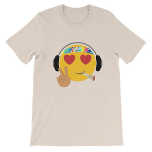 Hippie Emoji Tee - Peace Tees - Peace Of Stage - Peace Of Woodstock Stage