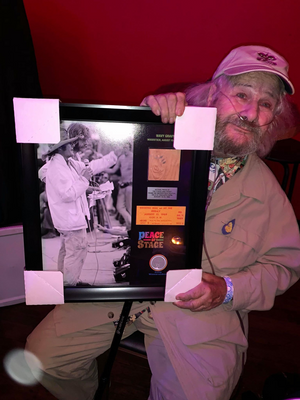 Camp Winnarainbow Wavy Gravy Frame - The Stage - Peace Of Stage LLC - Peace Of Woodstock Stage